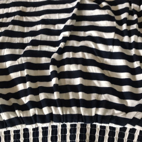 Navy and white "bubble" skirt - Picture 6 of 7